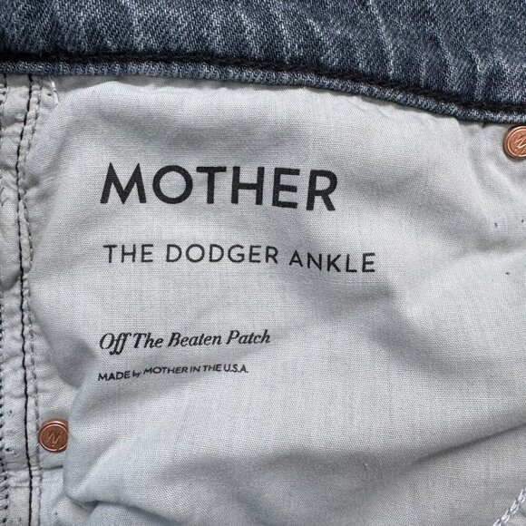 New MOTHER Superior The Dodger Flood Jeans Wide Leg Off Beaten Path Denim 28 - Picture 7 of 14